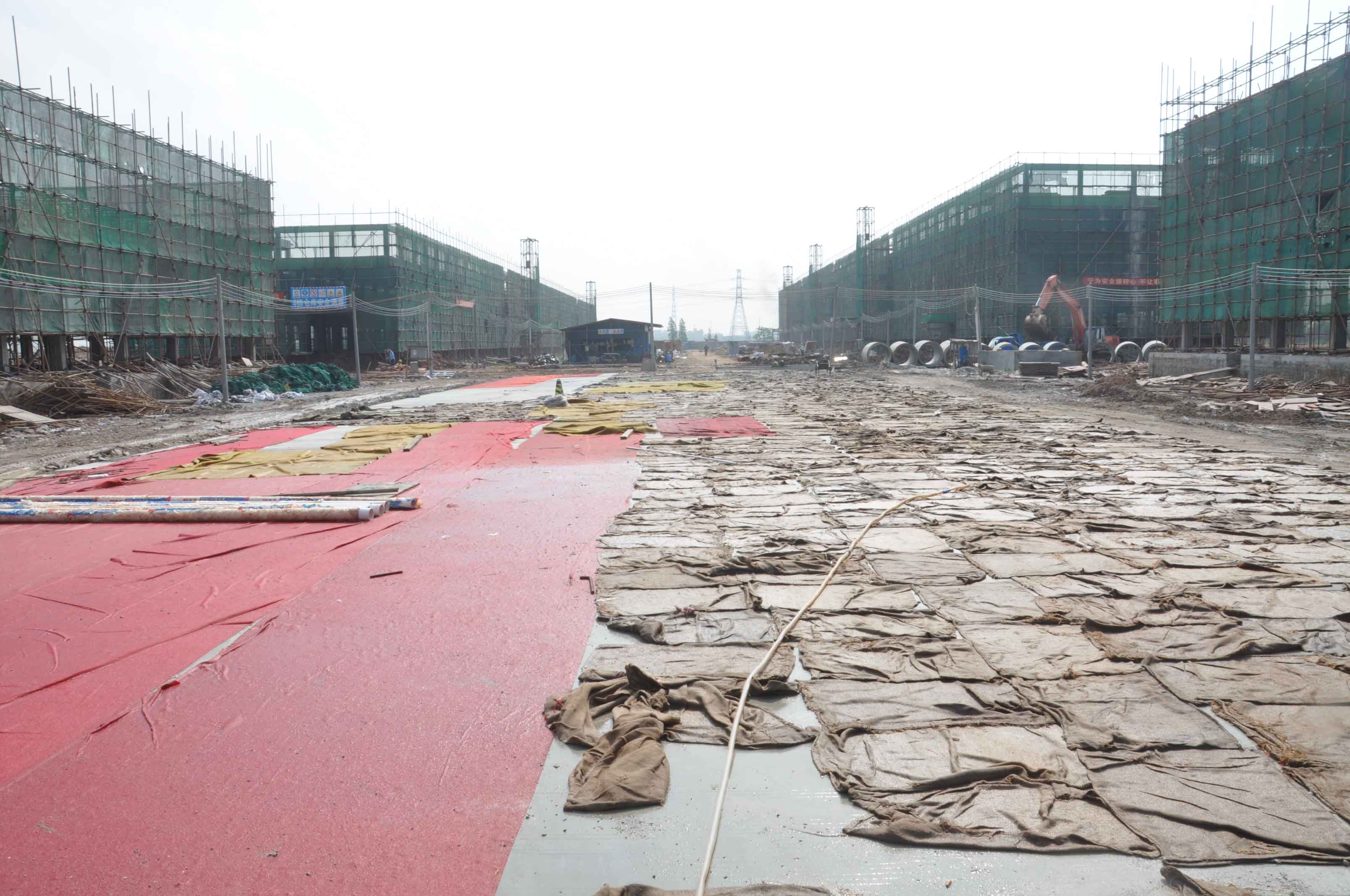 百茂物流城工程进度跟踪